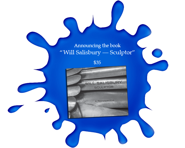 Announcing the book: 'Will Salisbury — Sculptor'—$35